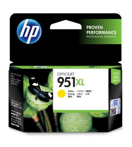 HP Cartucho de tinta original 951XL de alta capacidad amarillo