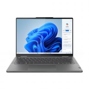 Lenovo Yoga 7 2-in-1 14IML9 Intel Core Ultra 5 125U Híbrido (2-en-1) 35,6 cm (14") Pantalla táctil WUXGA 16 GB LPDDR5x-SDRAM 512 GB SSD Wi-Fi 6E (802.11ax) Windows 11 Home Gris