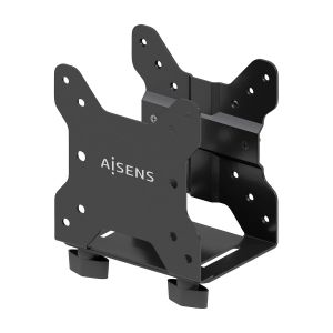 AISENS Soporte Versátil de Instalación para Mini PC, Negro