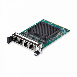 StarTech.com Tarjeta de Red Ethernet de Servidores OCP 3.0 de 4 Puertos RJ45 - Intel® I350, SFF 4C+/PCIe 3.0/PXE - NIC