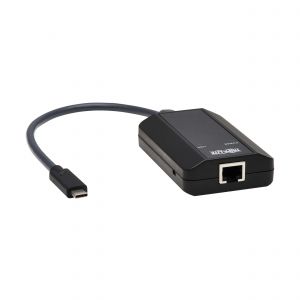 Tripp Lite B055-001-C cable para video, teclado y ratón (kvm) Negro 0,25 m