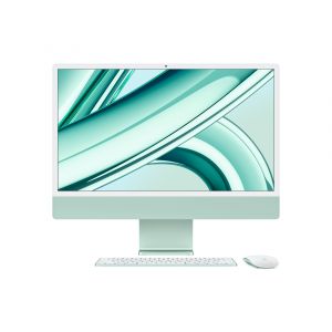 Apple iMac M3 Apple M 59,7 cm (23.5") 4480 x 2520 Pixeles 8 GB 256 GB SSD PC todo en uno macOS Sonoma Wi-Fi 6E (802.11ax) Verde