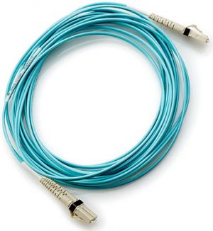 Hewlett Packard Enterprise 30m LC/LC OM3 cable de fibra optica Azul