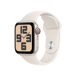 Apple Watch SE OLED 40 mm Digital 324 x 394 Pixeles Pantalla táctil 4G Beige Wifi GPS (satélite)