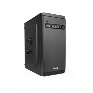 TooQ Caja Minitorre Micro-ATX Negra