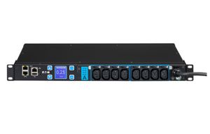 Eaton EMAH28 unidad de distribución de energía (PDU) 8 salidas AC 1U Negro