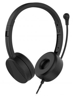 Nilox NXAUSB01 auricular y casco Auriculares Alámbrico Llamadas/Música Negro