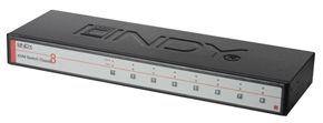 Lindy KVM Switch - Classic 8 interruptor KVM Montaje en rack Negro