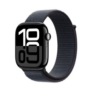 Apple Watch Series 10 OLED 46 mm Digital 416 x 496 Pixeles Pantalla táctil 4G Negro Wifi GPS (satélite)