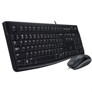 Logitech MK120 teclado USB QWERTY Español Negro