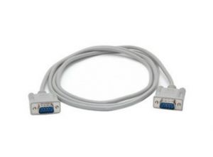 Zebra SERIAL INTERFACE CABLE 6IN (DB-9 TO DB-9) cable de serie Gris 1,8 m