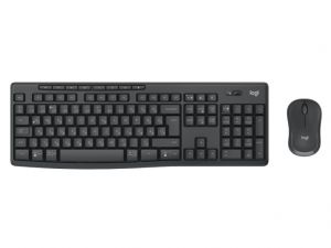 Logitech MK370 Combo for Business teclado Ratón incluido Oficina RF Wireless + Bluetooth QWERTY Hebreo Grafito