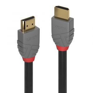 Lindy 36963 cable HDMI 2 m HDMI tipo A (Estándar) Negro, Gris