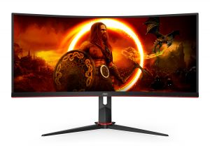 AOC G2 CU34G2XP pantalla para PC 86,4 cm (34") 3440 x 1440 Pixeles UltraWide Quad HD LED Negro