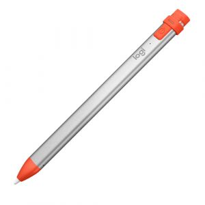 Logitech Crayon lápiz digital 20 g Naranja, Plata