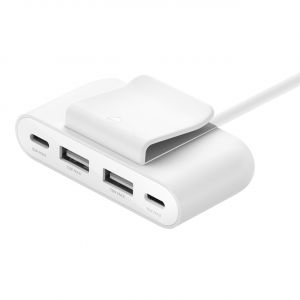 Belkin BUZ001bt2MWHB7 USB Tipo C Blanco