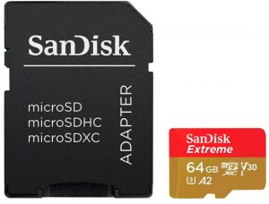 SanDisk Extreme PLUS 64 GB MicroSDXC Clase 10