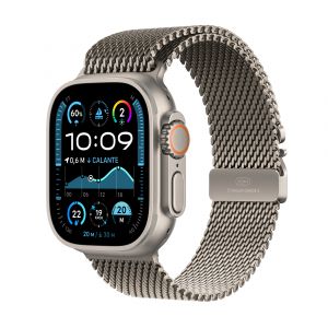 Apple Watch Ultra 2 OLED 49 mm Digital 410 x 502 Pixeles Pantalla táctil 4G Titanio Wifi GPS (satélite)