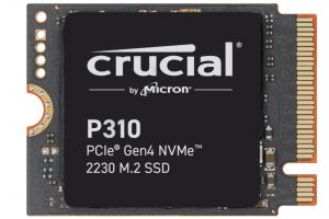 Crucial P310 1TB PCIe Gen4 NVMe 2230 M.2 SSD