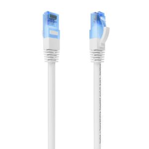 AISENS Cable De Red Latiguillo RJ45 Cat.6 UTP AWG26 CCA, Blanco, 5.0 m