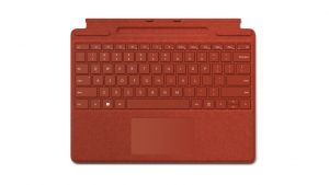 Microsoft Surface 8XA-00032 teclado para móvil QWERTY Español Microsoft Cover port Rojo