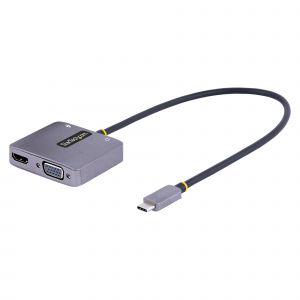ADAPTADOR USB C A HDMI DE VIDEO 4K 60HZ - HDR10 - CONVERSOR TIPO LLAVE USB  TIPO C A HDMI 2.0B DONGLE - USBC CON MODO ALT DE DP A MONITOR TV