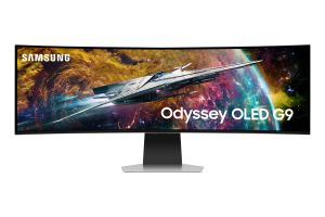 Samsung G95SC pantalla para PC 124,5 cm (49") 5120 x 1440 Pixeles Dual QHD OLED Plata