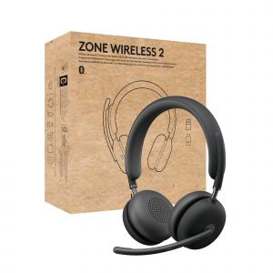 Logitech Zone Wireless 2 Auriculares Inalámbrico y alámbrico Diadema Oficina/Centro de llamadas USB Tipo C Bluetooth Grafito