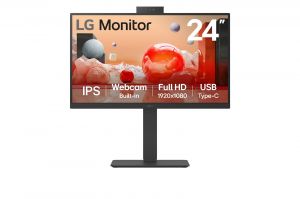 LG 24BA850-B pantalla para PC 60,5 cm (23.8") 1920 x 1080 Pixeles Full HD Negro