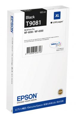 Epson C13T90814N cartucho de tinta 1 pieza(s) Original Alto rendimiento (XL) Negro