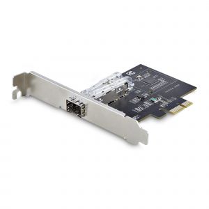 StarTech.com Tarjeta PCIe 2.1x1 de Red de Fibra Óptica/Cobre Ethernet 1Gb SFP de 1 Puerto - Chipset Controlador Intel I210-IS - Cobre de 1000BASE/Fibra Óptica - NIC