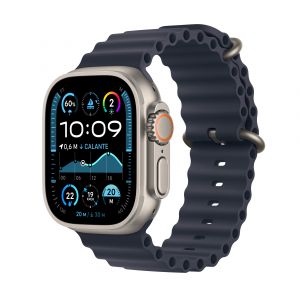 Apple Watch Ultra 2 OLED 49 mm Digital 410 x 502 Pixeles Pantalla táctil 4G Titanio Wifi GPS (satélite)