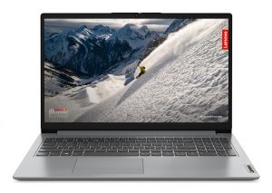 Lenovo IdeaPad 1 AMD Ryzen™ 3 7320U Portátil 39,6 cm (15.6") Full HD 8 GB LPDDR5-SDRAM 256 GB SSD Wi-Fi 5 (802.11ac) Gris