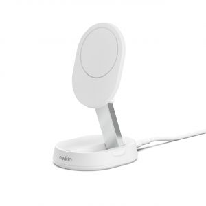 Belkin BoostCharge Pro Smartphone Blanco Corriente alterna Cargador inalámbrico Carga rápida Interior