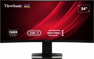 Viewsonic Display VG3419C pantalla para PC 86,4 cm (34") 3440 x 1440 Pixeles UltraWide Quad HD LED Negro