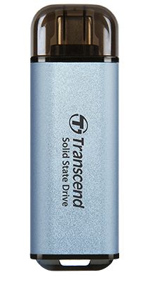 Transcend ESD300C 512 GB USB Tipo C Azul