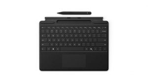 Microsoft Surface Pro Keyboard with Slim Pen for Business QWERTZ Alemán Microsoft Cover port Negro