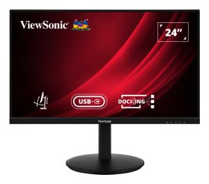 Viewsonic VG Series VG2409U-2 pantalla para PC 60,5 cm (23.8") 1920 x 1080 Pixeles Full HD LED Negro