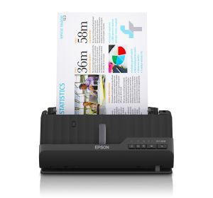 Epson ES-C320W ADF + escáner alimentado por hojas 600 x 600 DPI A4 Negro