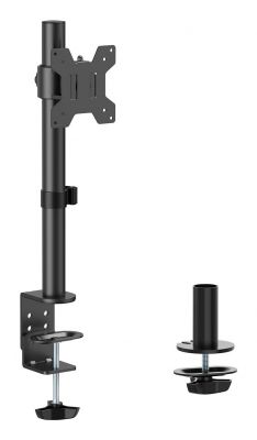 AISENS Soporte de mesa eco giratorio e inclinable para monitor/TV 10kg de 17-32, Negro