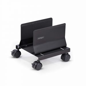 StarTech.com Carrito para Caja Torre de Ordenador - Carrito con Ruedas para CPU - Soporte Ajustable para CPU - de Acero - Carga de 21kg