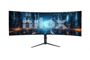 Nilox NXM49CRVDC pantalla para PC 124,5 cm (49") 5120 x 1440 Pixeles Dual QHD LED Negro