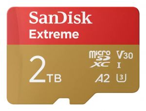 SanDisk Extreme 2 TB MicroSDXC UHS-I Clase 10