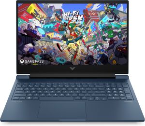 HP Victus Gaming 16-r1026ns Intel® Core™ i7 i7-14650HX Portátil 40,9 cm (16.1") Full HD 16 GB DDR5-SDRAM 1 TB SSD NVIDIA GeForce RTX 4060 Wi-Fi 6E (802.11ax) FreeDOS Azul