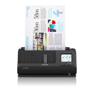 Epson ES-C380W ADF + escáner alimentado por hojas 600 x 600 DPI A4 Negro