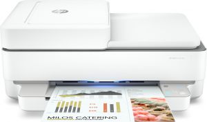 HP ENVY Impresora multifunción HP 6420e, Color, Impresora para Hogar, Impresión, copia, escaneado y envío de fax móvil, Conexión inalámbrica; HP+; Compatible con HP Instant Ink; Impresión desde el teléfono o tablet