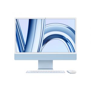 Apple iMac Apple M M3 59,7 cm (23.5") 4480 x 2520 Pixeles 8 GB 256 GB SSD PC todo en uno macOS Sonoma Wi-Fi 6E (802.11ax) Azul