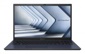 ASUS ExpertBook B1 B1502CBA-BQ0638 - Ordenador Portátil 15.6" Full HD (Intel Core i5-1235U, 8GB RAM, 512GB SSD, UHD Graphics, Sin Sistema Operativo) Negro Estrella - Teclado QWERTY español