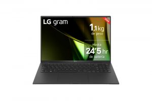 LG Gram 16ZD90S Intel Core Ultra 7 155H Portátil 40,6 cm (16") WQXGA 16 GB LPDDR5-SDRAM 512 GB SSD Wi-Fi 6E (802.11ax) Negro